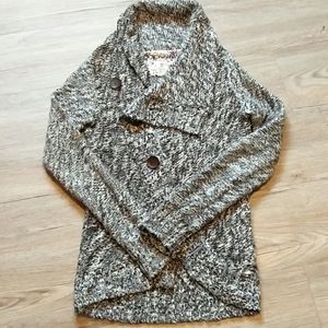 Element | Heathered asymmetrical sweater